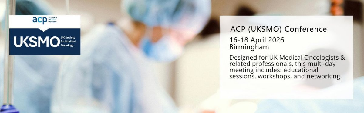 ACP (UKSMO) Conference 2026. 16th april to 18th april. Birmingham